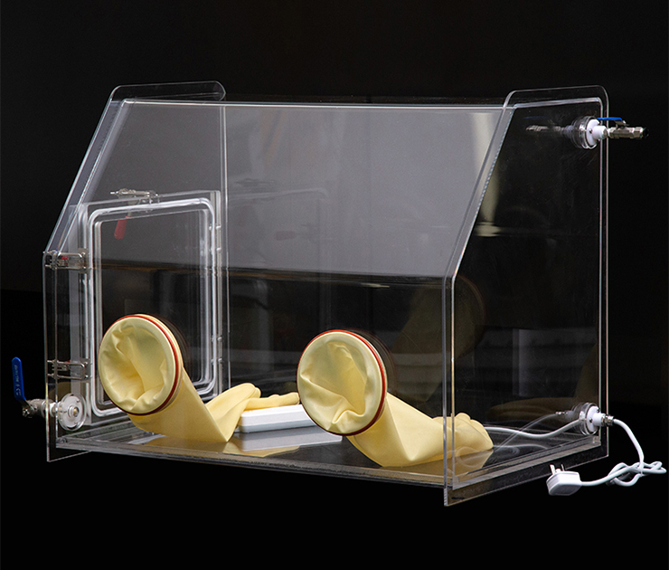 A-type of acrylic glove box<